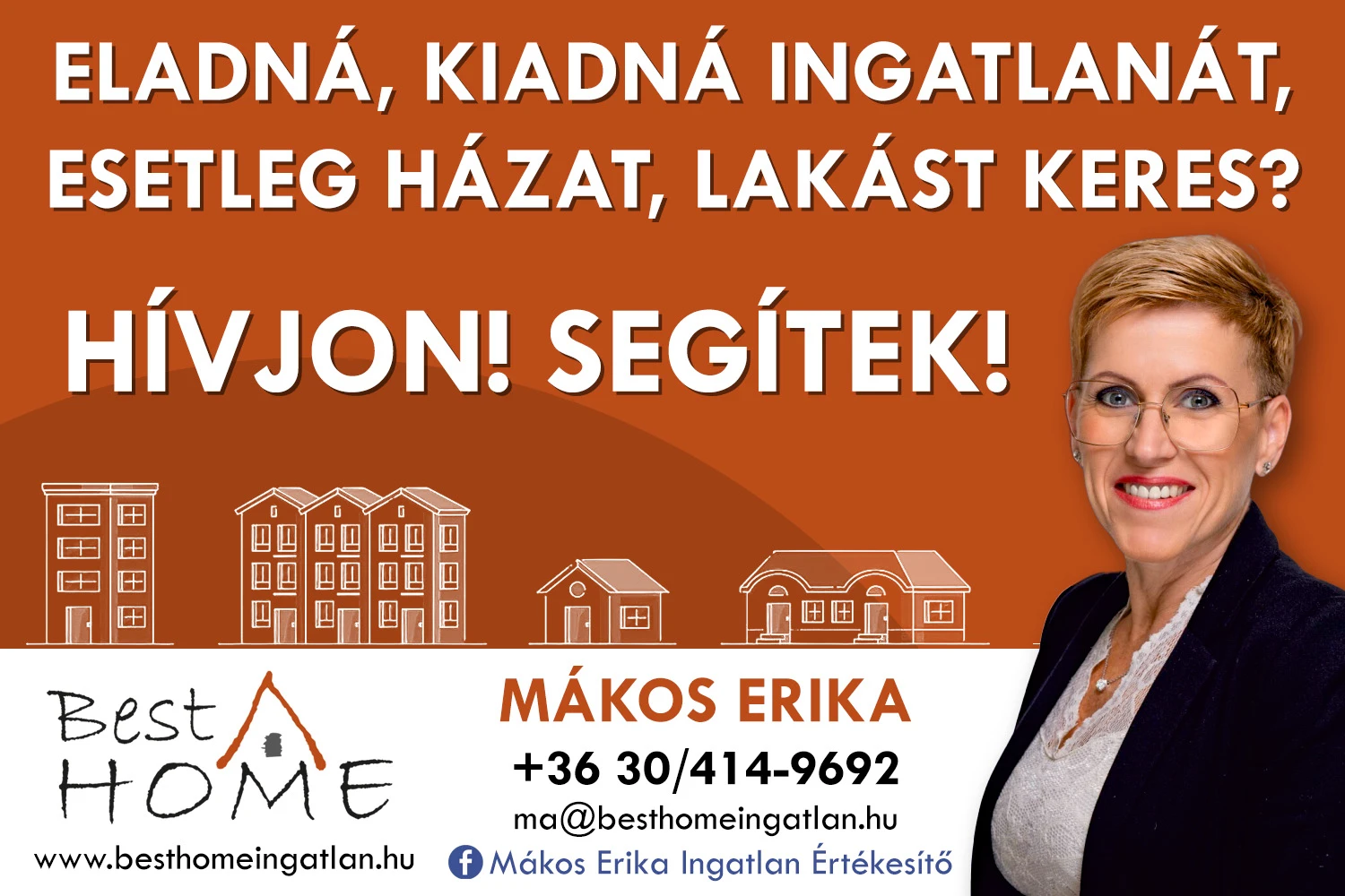 Best Home Ingatlan – ingatlanközvetítés Dombóváron – Mákos Erika