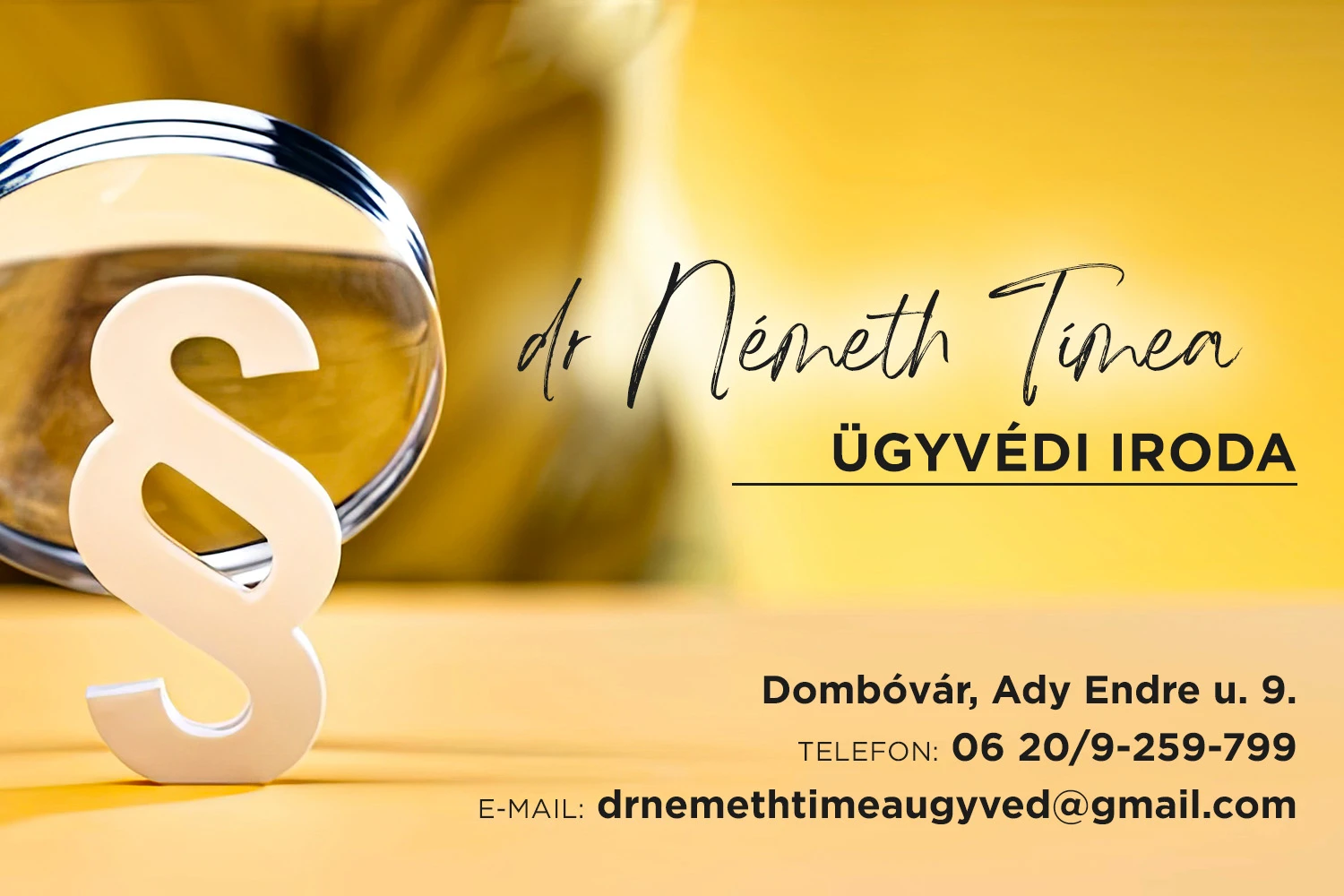 dr. Németh Tímea Ügyvédi Iroda Dombóvár